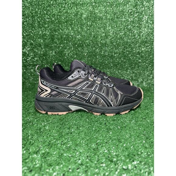 ASICS Gel-Venture 7 Trail Running Shoes Graphite Grey Black Women's Size 7 Wide - Picture 1 of 9